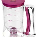 Pancake & Cupcake Batter Dispenser – Perfect Baking Tool for Cupcakes, Waffles, Muffin Mix, Crepes, Cake or Any Baked Goods – KPKitchen Easy Pour Home Food Gadget – Bakeware Maker with Measuring Label