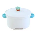 Cereal Bowls Coupe Cereal Bowls Bowl Personality creative double ear instant noodle bowl Cute ceramic tableware Large household soup bowl Student with lid eating bowl Food Service Equipment & Supplie