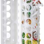 Grocery Bag Storage Holder – Large Capacity Bag Dispenser to Neatly Store Plastic Shopping Bags and Keep Handy for Reuse. Access Holes Make Adding or Retrieving Bags Simple and Convenient. (2-Pack)