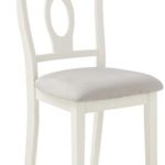 Angel Line 5 Piece Lindsey Dining Set, White/Gray