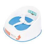 Prince Lionheart Squish Booster Seat, Berry Blue, 3-Point Harness and Dual-Strap System, Easy to Wipe Clean, and Lightweight