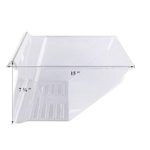 Lifetime Appliance 2188664 Crisper Bin (Lower) Compatible with Whirlpool Refrigerator – WP2188664