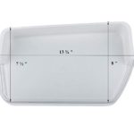 Lifetime Appliance DA97-12650A Door Shelf Basket Bin (RIGHT Side) Compatible with Samsung Refrigerator
