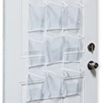 2 Pack – SimpleHouseware Crystal Clear Over the Door Hanging Pantry Organizer (52″ x 18″)