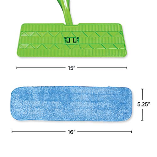 ReUp Your Stuff Microfiber Spray Mop Replacement Heads for Wet/Dry