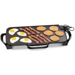 Presto 07061 22-inch Electric Griddle With Removable Handles,Black