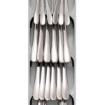 Joseph Joseph DrawerStore Kitchen Drawer Organizer Tray for Cutlery Silverware, Gray