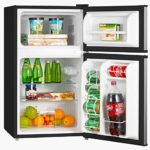 Midea 3.1 Cu. Ft. Compact Refrigerator, WHD-113FSS1 – Stainless Steel