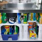 Expandable Under Sink Organizer and Storage I Bathroom Under the Sink Organizer Kitchen Under Sink Shelf I Cleaning Supplies Organizer Under Sink Storage I EXPANDABLE HEIGHT DEPTH & WIDTH