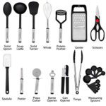Home Hero Kitchen Utensil Set – 23 Nylon Cooking Utensils – Kitchen Utensils with Spatula – Kitchen Gadgets Cookware Set – Kitchen Tool Set