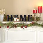The Lakeside Collection Wooden Decorative Home Signs with Letters, Pumpkin, Turkey, Snowflake – 13 Pc.