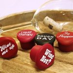 5 Wine Stoppers + Gift Box – Perfect Wine Gift Accessory, Set of 5 Funny Silicone Wine Reusable Caps Stoppers for Wine and Beer Bottles – Vinaka Wine Stoppers