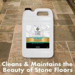 Stone Floor Cleaner – 128 Ounce – Stone Care International – Sealed Granite Laminate Marble Quartz Travertine Limestone Slate Tile