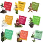 Stash Tea Bags Sampler Assortment Box – 52 COUNT – Perfect Variety Pack Gift Box – Gift for Family, Friends, Coworkers – English Breakfast, Green, Moroccan Mint, Peach, Chamomile and more