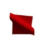 LA Linen 10-Pack Polyester Poplin Napkins, 18 by 18-Inch, Red