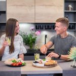 Cheese Cutting Board Set – Charcuterie Board Set and Cheese Serving Platter. 13 inch Meat/Cheese Board and Knife Set for Entertaining and Serving – 4 Knives and 4 Bowls Server Plate – Patent Pending