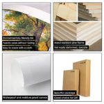 Wall Art for Living Room Sunset Canvas Prints Picture Bathroom Wall Decor Abstract Geometric Mountains Artwork Landscape Canvas Painting Deer Murals for Walls Bedroom Office 12″x16″x3 Panels