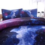 A Nice Night Galaxy Bedding Sets Outer Space Comforter 3D Printed Space Quilt Set Full Size