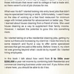 How to Start, Run and Grow a Successful Residential & Commercial Cleaning Busine