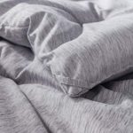 Bedsure King Comforter Sets, Bed Comforter King Set, Grey Comforter King Set, Cationic Dyeing King Comforter with Pillow Shams(King, 102×90 inches, 3 Pieces)