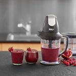 Ninja Blender/Food Processor with 450-Watt Base, 48oz Pitcher, 16oz Chopper Bowl, and 40oz Processor Bowl for Shakes, Smoothies, and Meal Prep (QB1004)
