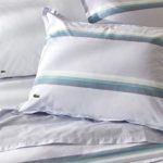 Lacoste Wind Comforter Set, Full/Queen, Light Grey