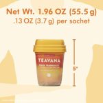 Teavana Peach Tranquility, Herbal Tea With Chamomile and Notes of Citrus, 60 Count (4 Packs of 15 Sachets)