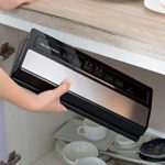 GERYON Vacuum Sealer, Automatic Compact Food Sealer Machine with Starter Bags & Roll, Hose for Food Savers and Sous Vide