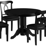 Angel Line Lindsey Dining Set, Black