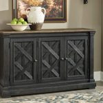 Signature Design by Ashley Tyler Creek Dining Room Server, Black/Gray