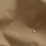 Tempera Patio Furniture Cover, Waterproof Tear-Resistant UV and Fade Resistant Outdoor Round Table Dining Set Cover, Taupe, 110 inches Diameter