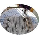 JIEAOBONNE Placemats Set of 6 for Kitchen Table Woven Placemats for Dining Table (Boho5)