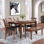 LALUZ Dining Table Set of 6