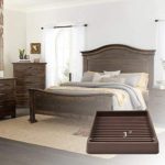 Furniture Caster Cups 8 Pcs – Yelanon 3X3 Inch Square Rubber Furniture Coasters Cups with Anti-Sliding Floor Grip – Rubber Bed Stoppers Floor Protectors – Non Skid Furniture Pads for Hardwood Floors