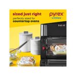 Pyrex Littles Toaster Oven Cookware, 6-Piece