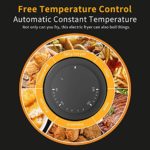 Nurxiovo 16 Liter Electric Commercial Deep Fryer with Double Basket Large Countertop Stainless Steel 2 Baskets Deep Fryers French Fries Fish Turkey Restaurant Home Kitchen 2 Tank 3600W