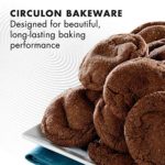 Circulon Total Bakeware Set Nonstick Cookie Baking Sheets, 2 Piece, Gray