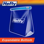 Hefty Slider Storage Bags, Gallon Size, 75 Count