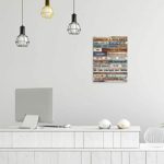 Inspirational Wall Art for Office Wall Decor for Women Motivational Theme Wall Art for Bedroom Decor Canvas Artwork for Bathroom Pictures Wall Decor Modern Home Decor Framed Wall Decoration Size 12×16