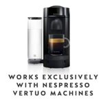Nespresso Capsules VertuoLine, Double Espresso Chiaro, Medium Roast Espresso Coffee, 30 Count Coffee Pods, Brews 2.7oz