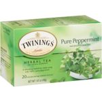 Twinings of London Pure Peppermint Herbal Tea Bags, 20 Count (Pack of 1)
