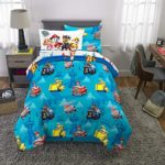 Franco Kids Bedding Super Soft Comforter and Sheet Set with Sham, 5 Piece Twin Size, Paw Patrol