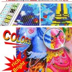 DIY Handwork Store 5D Horse Diamond Painting Kits for Adults Kids Full Round with AB Drills Cross Stitch Mosaic Making Arts Crafts Handcrafts Home Decor(13.6”X 16.7”)