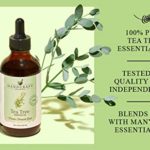 Handcraft Tea Tree Essential Oil – 100% Pure and Natural – Premium Therapeutic Grade with Premium Glass Dropper – Huge 4 fl. Oz