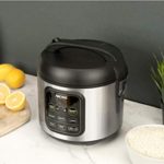 Aroma Housewares ARC-994SB 2O2O model Rice & Grain Cooker Slow Cook, Steam, Oatmeal, Risotto, 8-cup cooked/4-cup uncooked/2Qt, Stainless Steel