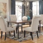 Signature Design by Ashley Tripton Dining Room Chair, Linen