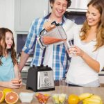 homgeek 1450 Watt Countertop Blender with 70 Oz Tritan Pitcher, Professional High Speed Blender with 8-Speeds Control and 4 Blending Presets for Frozen Fruit, Ice Crushing, Smoothie, Milkshake