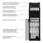 Brio Commercial Grade Bottleless Ultra Safe Reverse Osmosis Drinking Water Filter Water Cooler Dispenser-3 Temperature Settings Hot, Cold & Room Water – UL/Energy Star Approved – Point of Use