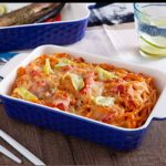 Ceramic Baking Dish, JH JIEMEI HOME Bakeware Set of 2 Piece, Rectangular Baking Pan for Cooking,Cake Dinner,Kitchen,Wrapping Upgrade,Blue