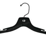 14″ Plastic Child Hanger Clear With Zinc Hook – 100 Pcs – Kid Dress Hangers For Stores & Home Closet